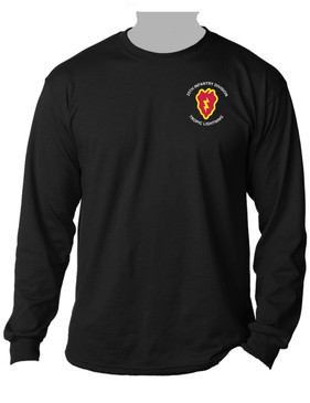25th Infantry Division Long-Sleeve Cotton Shirt (P)