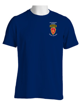 25th Infantry Division w/ Ranger Tab Cotton T-Shirt (P)