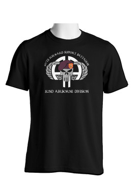 407th Forward Support Battalion "Punisher"  Cotton T-Shirt-(FF)