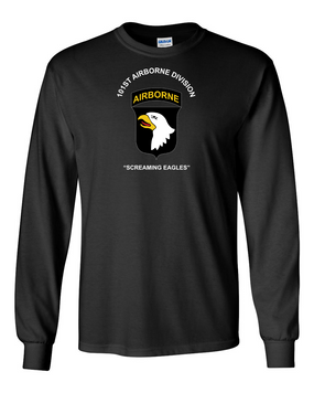 101st Airborne Division Long-Sleeve Cotton Shirt -(FF)