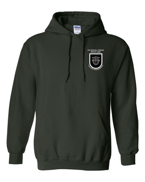 5th Special Forces Group V1  Embroidered Hooded Sweatshirt