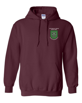 10th Special Forces Group  Embroidered Hooded Sweatshirt