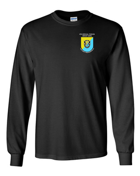 8th Special Forces Group Long-Sleeve Cotton Shirt (P)