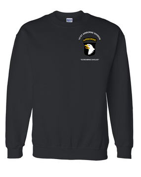101st Airborne Division Embroidered Sweatshirt
