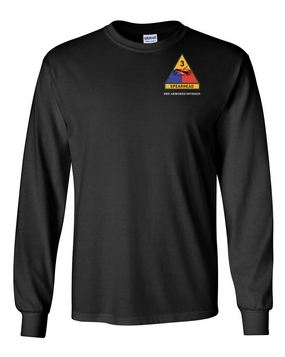3rd Armored Division (Pocket)- Long-Sleeve Cotton Shirt