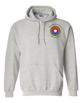 9th Infantry Division Embroidered Hooded Sweatshirt