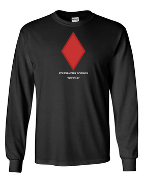 5th Infantry Division Long-Sleeve Cotton Shirt (FF)