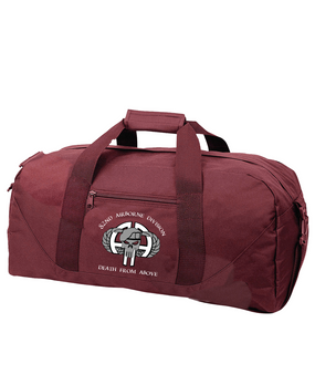 82nd Airborne Division "Punisher" Embroidered Duffel Bag