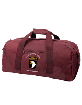 101st Airborne Division Embroidered Duffel Bag