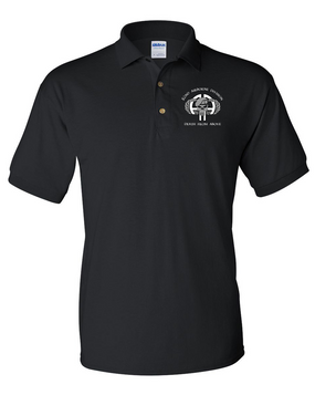 82nd "Punisher" Embroidered Cotton Polo Shirt