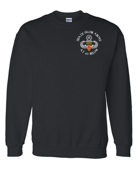 4th Brigade Combat Team (Airborne) w/ Ranger Tab Embroidered Sweatshirt