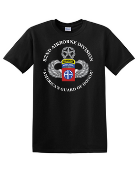 America's Guard of Honor w/ Ranger Tab Cotton T-Shirt (Chest)