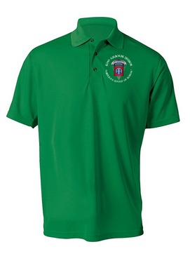 America's Guard of Honor Embroidered Moisture Wick Polo