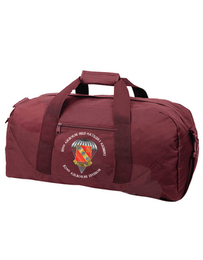 319th Field Artillery Embroidered Duffel Bag