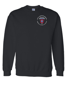 82nd Airborne Division (Para) Embroidered Sweatshirt