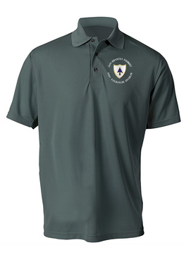 26th Infantry Regiment Embroidered Moisture Wick Polo