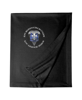 82nd Hqtrs & Hqtrs Battalion Embroidered Dryblend Stadium Blanket