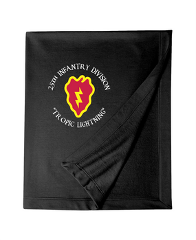 25th Infantry Division Embroidered Dryblend Stadium Blanket