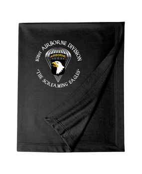 101st Airborne Division Embroidered Dryblend Stadium Blanket (C)