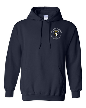 101st Airborne Division Embroidered Hooded Sweatshirt (C)