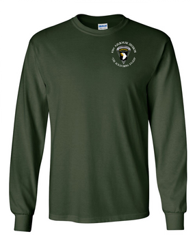 101st Airborne Division Long-Sleeve Cotton Shirt (C)