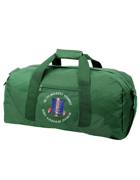 187th Regimental Combat Team Embroidered Duffel Bag