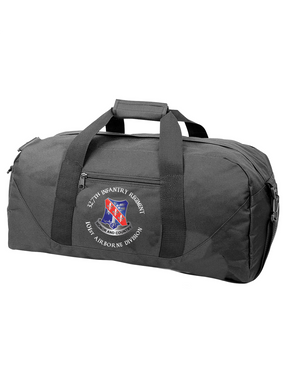 327th Infantry Regiment Embroidered Duffel Bag