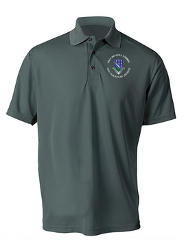 506th Parachute  Infantry Regiment Embroidered Moisture Wick Polo