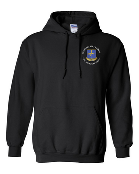 502nd Parachute Infantry Regiment Embroidered Hooded Sweatshirt