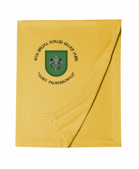 10th Special Forces Group Embroidered Dryblend Stadium Blanket