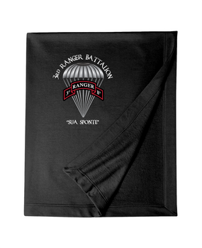 3-75th Ranger Battalion Embroidered Dryblend Stadium Blanket (C)