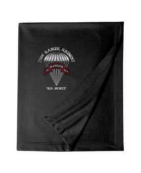 75th Ranger Regiment Embroidered Dryblend Stadium Blanket (C)