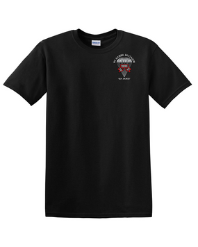 1-75th Ranger Battalion Original Scroll Cotton T-Shirt (C)