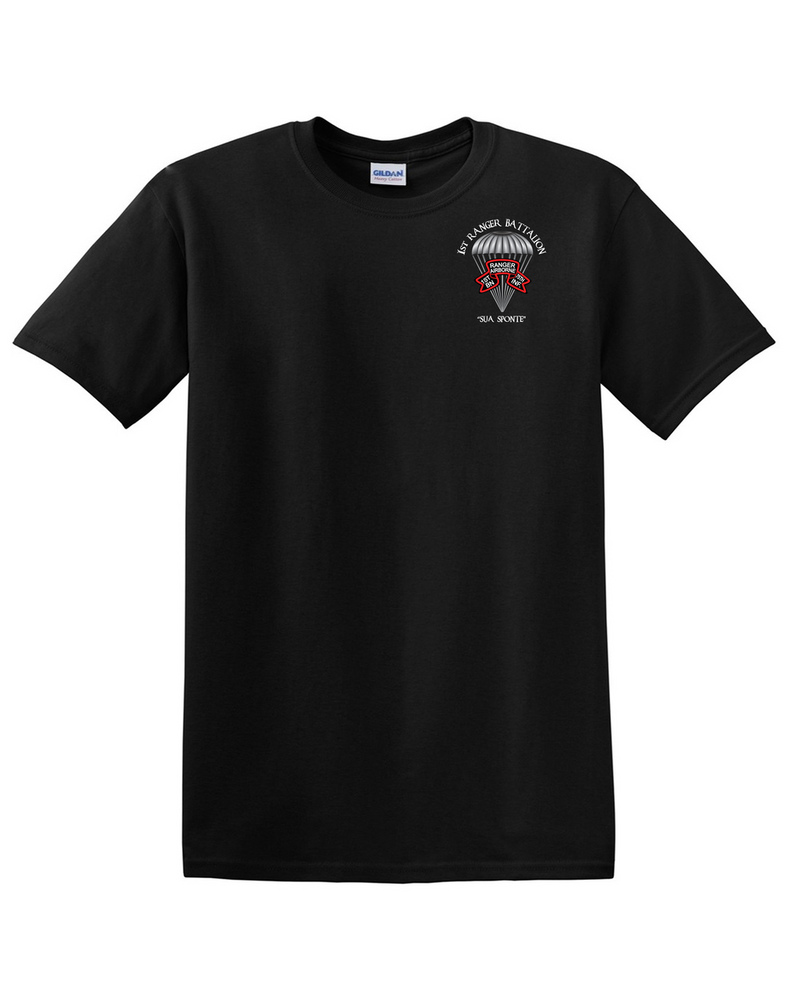 1-75th Ranger Battalion Original Scroll Cotton T-Shirt