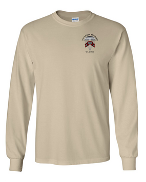 2-75th Ranger Battalion Original Scroll Long-Sleeve Cotton Shirt (C)