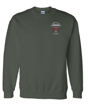 1-75th Ranger Battalion Original Scroll Embroidered Sweatshirt (C)