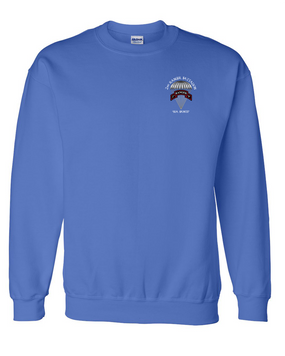2-75th Ranger Battalion Embroidered Sweatshirt (C)