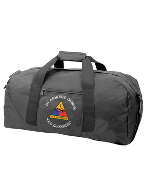 1st Armored Division Embroidered Duffel Bag (C)