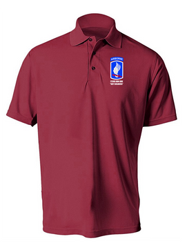 173rd "Sky Soldiers" Embroidered Moisture Wick Polo
