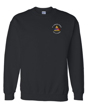 1st Armored Division Embroidered Sweatshirt (C)