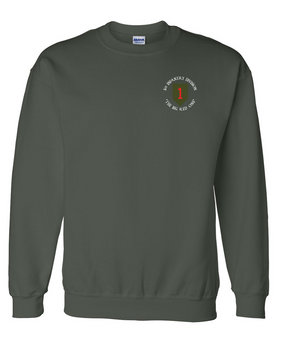 1st Infantry Division Embroidered Sweatshirt (C)