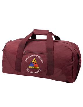 2nd Armored Division Embroidered Duffel Bag (C)