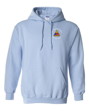 2nd Armored Division Embroidered Hooded Sweatshirt (C)