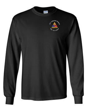 2nd Armored Division Long-Sleeve Cotton Shirt (C)