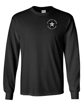 2nd Infantry Division Long-Sleeve Cotton Shirt (C)