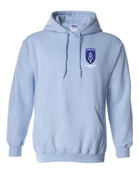 8th Infantry Division Airborne Embroidered Hooded Sweatshirt