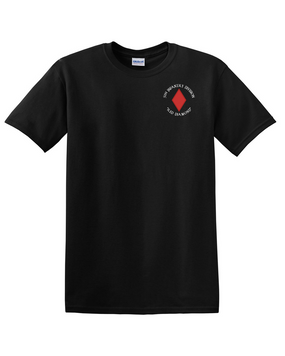 5th Infantry Division Cotton T-Shirt (C)-Pocket