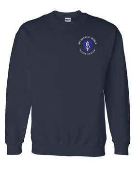 8th Infantry Division Embroidered Sweatshirt (C)