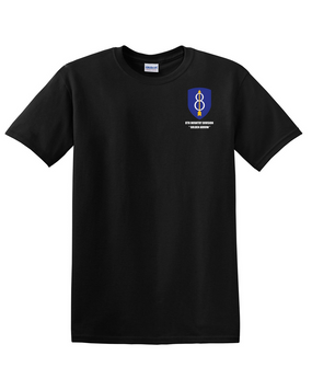 8th Infantry Division Cotton T-Shirt -Pocket