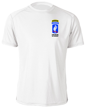173rd Airborne Brigade w/ Ranger Tab Moisture Wick Shirt